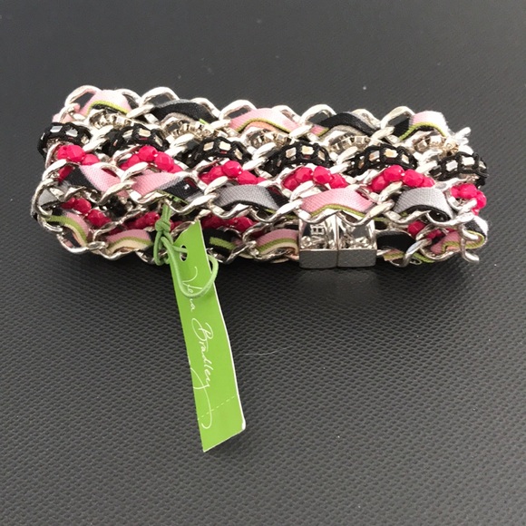 Vera Bradley Jewelry - Beautiful  leather and metal Vera Bradley Bracelet